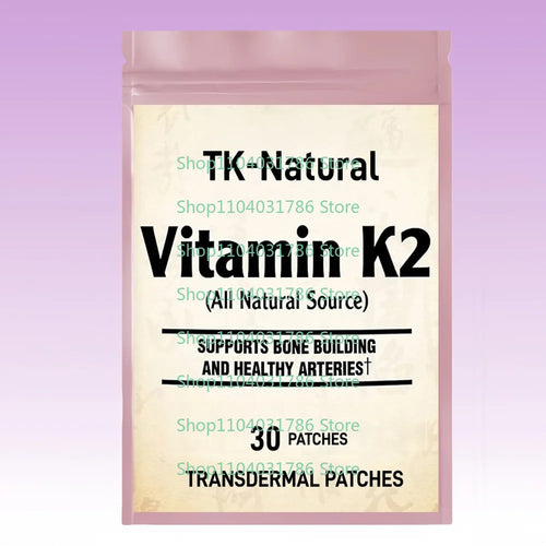 Vitamin K2 MK-7 transdermal patch pouch, 30 patches