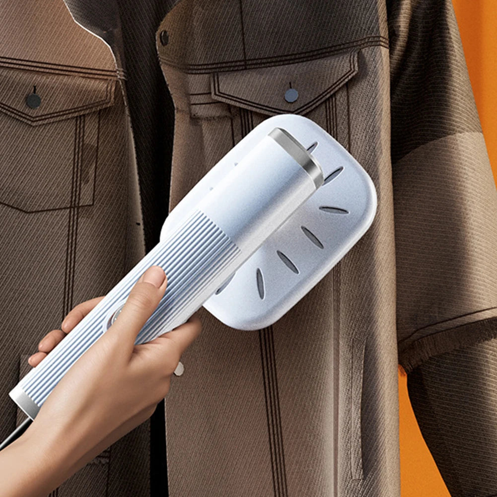 Tidesmit 2025 mini portable steam iron showing 360 rotating head feature for efficient garment and fabric ironing