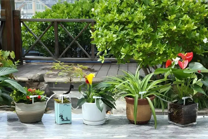 Plant Irrigation Bag Automatic Adjustable Dripping Rate Watering Bag Garden Watering Water Bag Plant Dripper Tools Kits