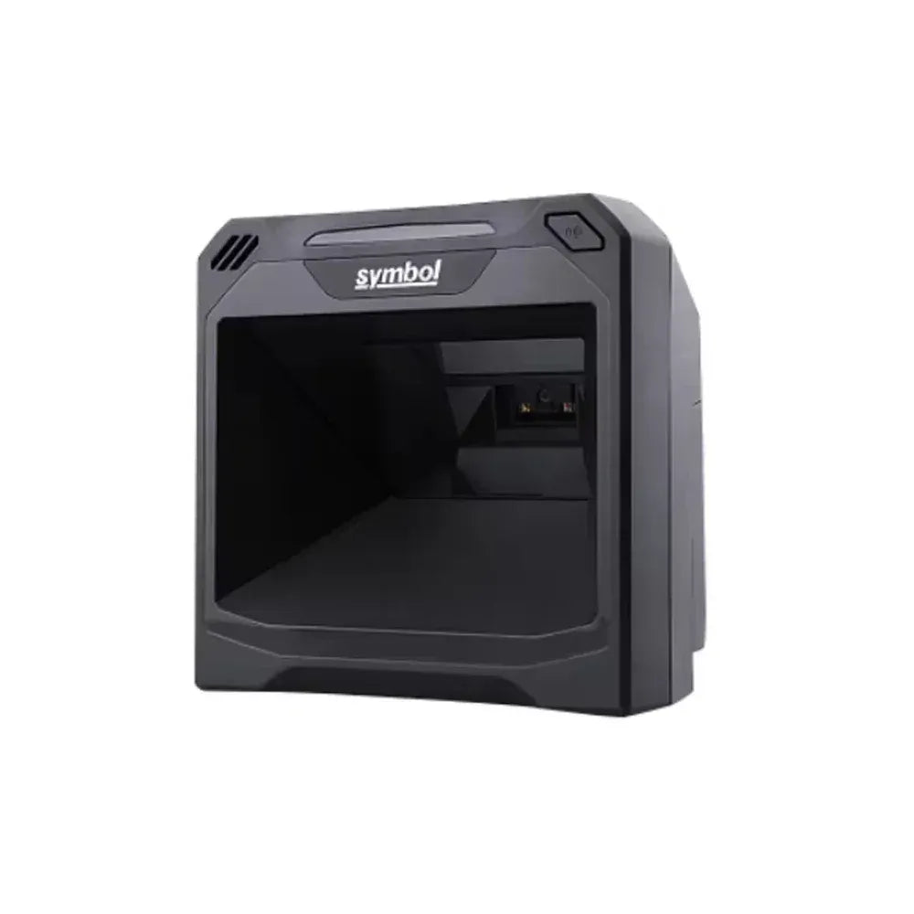 Zebra Symbol DS7708 2D laser barcode scanner with dark gray housing and front window