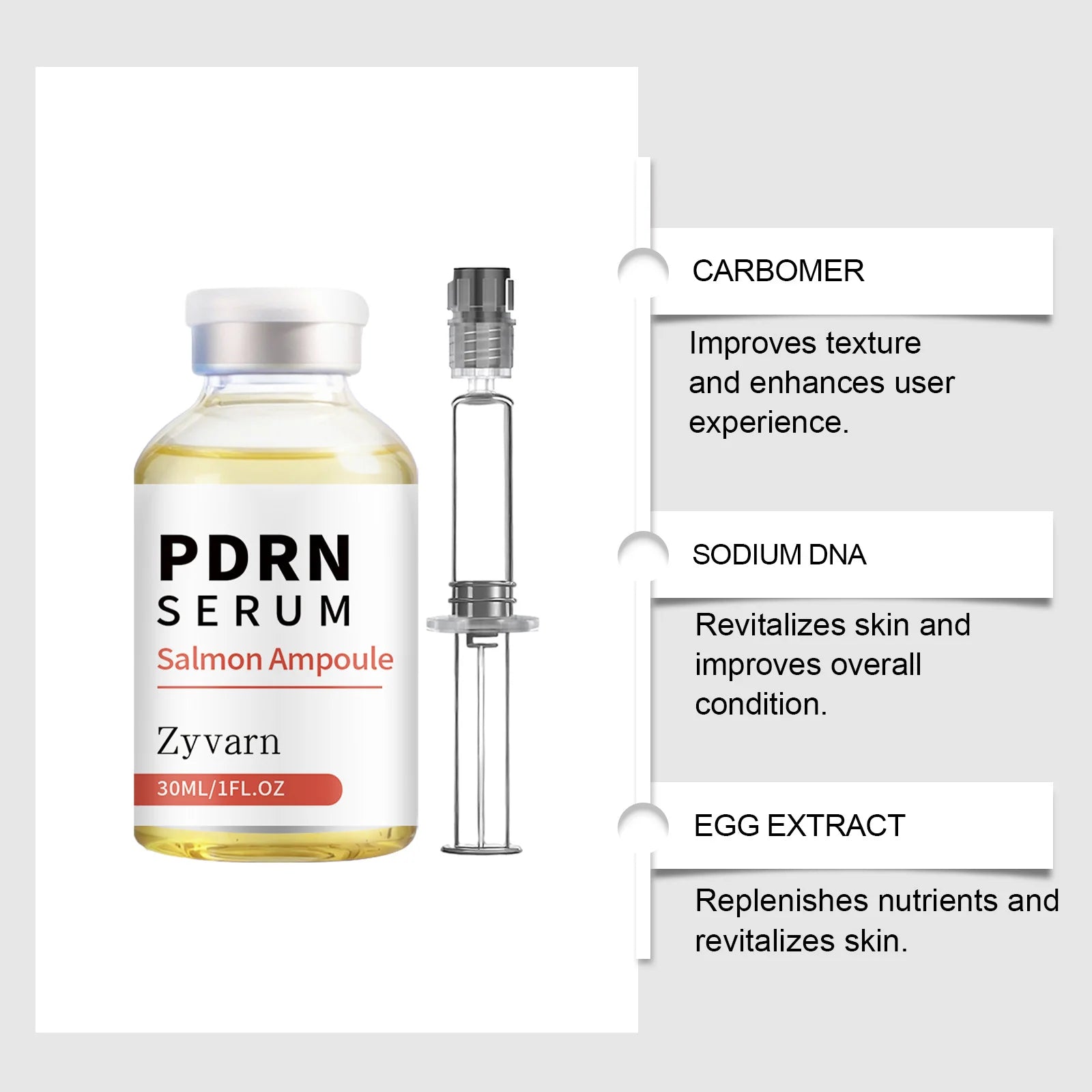 Tidesmit Elasticity Boost Korean anti-aging face serum texture close-up for rejuvenated skin