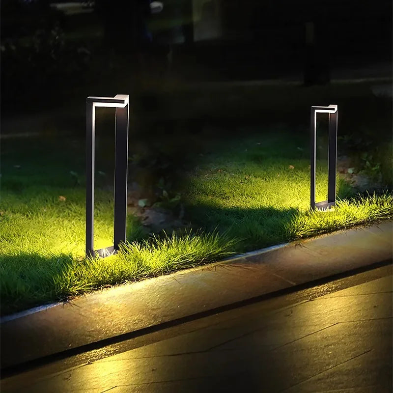 New LED Lawn Light Outdoor Waterproof IP65 110V 220V 230V Street Lamp For Garden Path Landscape Park Villa Courtyard Lighting