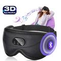 Bluetooth Sleep Mask Headphones - Ergonomic Wireless Audio Sleep Aid Default Title Tidesmit