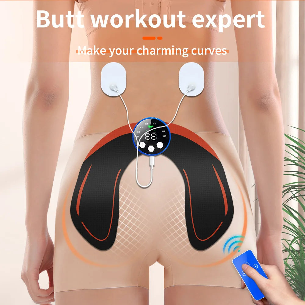 Wireless EMS Muscle Toner | 8 Modes & 29 Levels | Tidesmit Body Relaxation Treatment Tidesmit