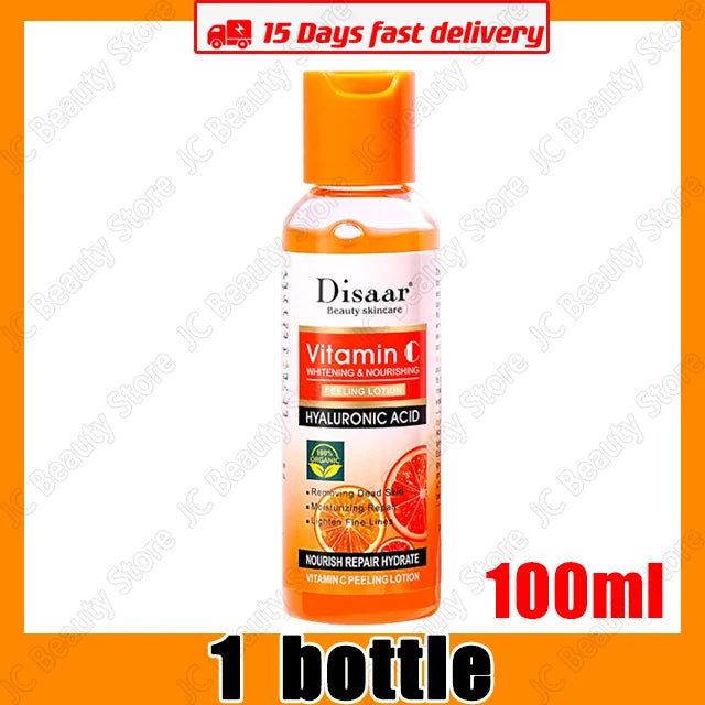 Yellow Peeling Oil for Dark Skin - 100ml Professional Exfoliating Treatment Scrubs Treatments 100ml Tidesmit
