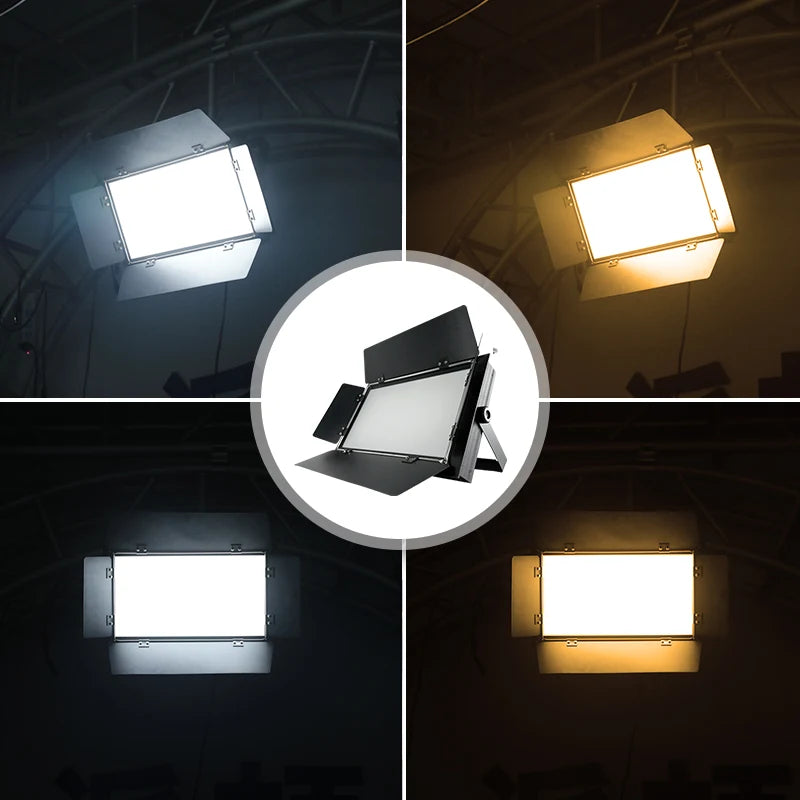 LED Fill Lamp Video Light Panel Warm White 3200-6500K Photography Lighting Live Broadcast Photo Studio Light Stage Fill Light