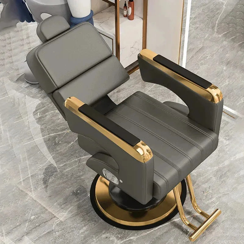 Barber Shop Hydraulic Chair: 360-Degree Swivel Salon Seating Massage Chairs Tidesmit