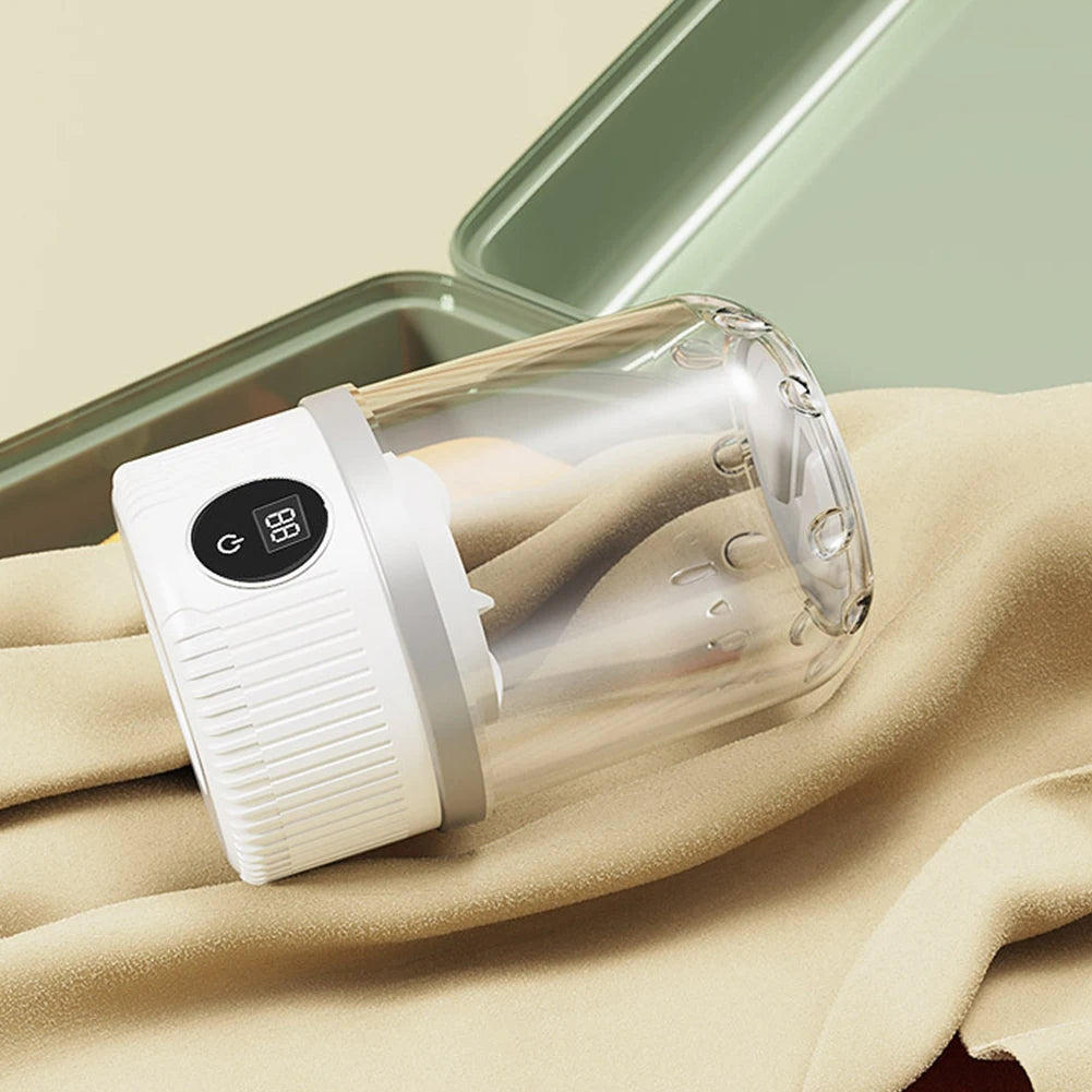 Tidesmit portable 1L electric underwear washer showing rechargeable battery and compact design for small laundry