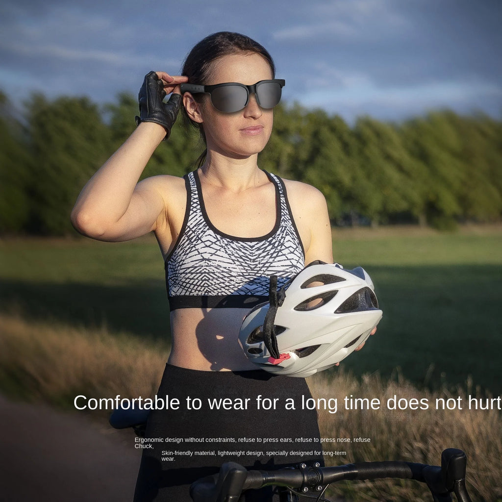 Smart Bluetooth Audio Glasses - Open Ear Spatial Sound for Mixed Reality Tidesmit