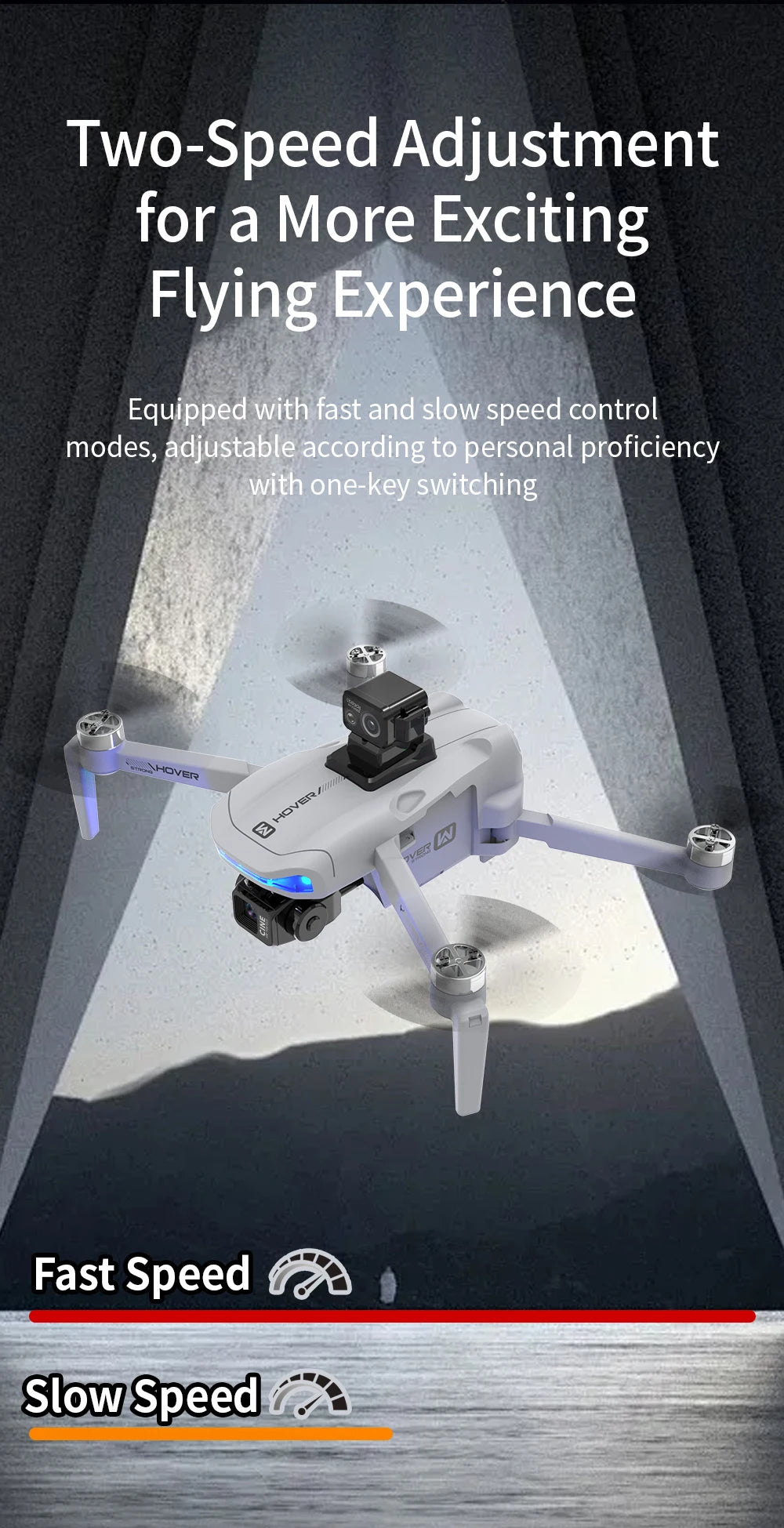 4K Camera Drone with 3-Axis Gimbal and Obstacle Avoidance - X40 PRO Tidesmit