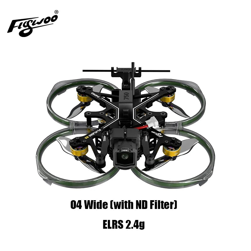 Flywoo Flylens 85 HD O4 FPV Drone - 2S Whoop with Wide Angle Lens 8 Tidesmit