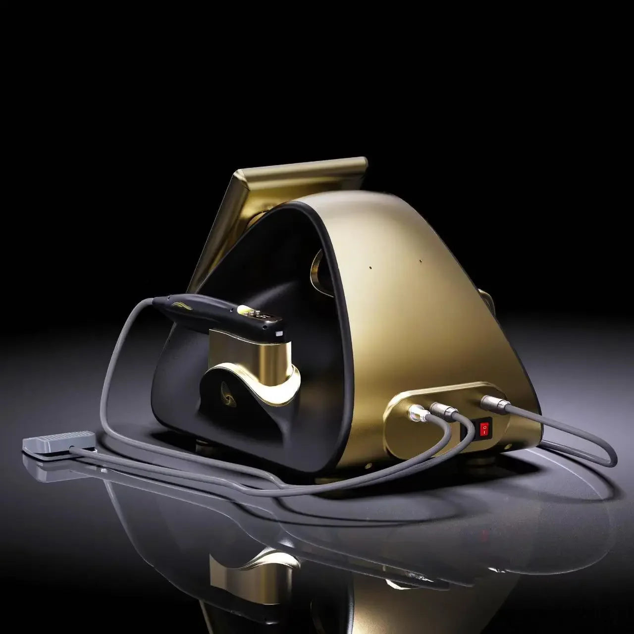 Tidesmit 22D MAX HIFU beauty machine side profile showing advanced facial tightening and fat reduction technology