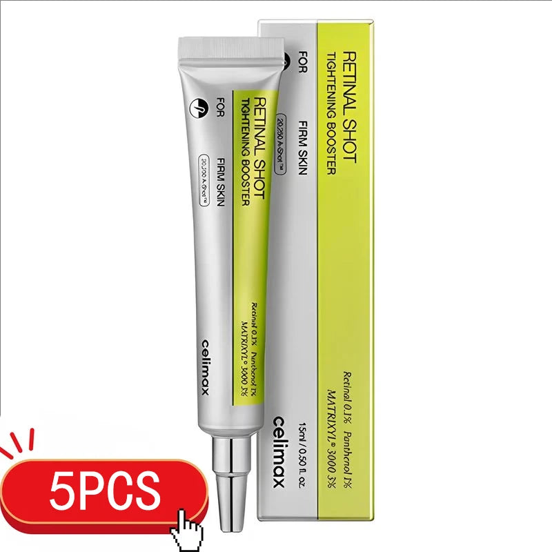 Retinal shot eye cream 5PCS bundle: tube and boxes set