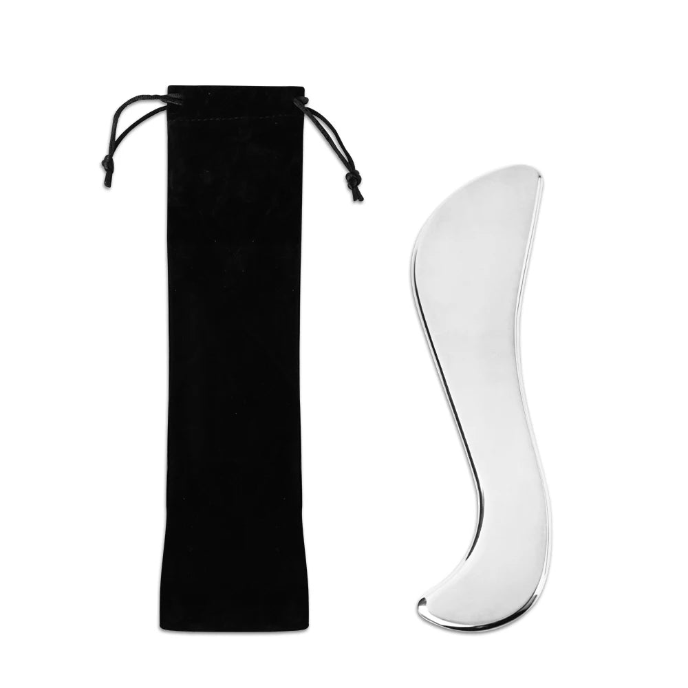 Stainless Steel Gua Sha Face Massager for Lymphatic Drainage Body Shaping Massage Equipment Tidesmit