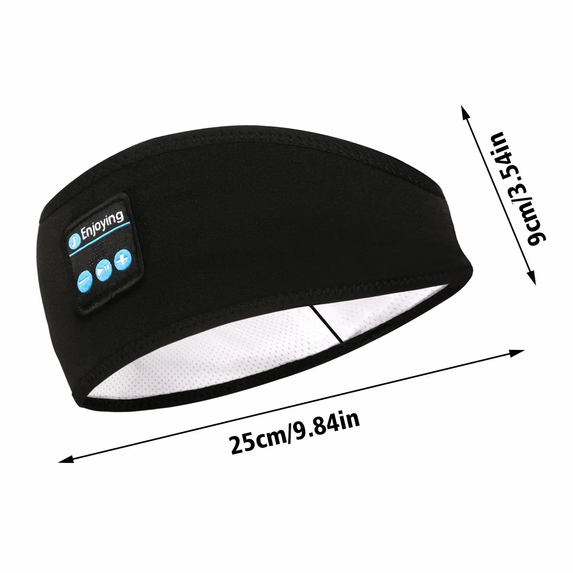 Sleep Headphones Bluetooth Headband Wireless Sport Mask by Tidesmit Tidesmit