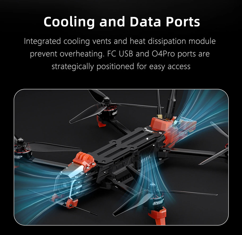 7 Inch Long Range FPV GPS Drone | 4K Camera & Obstacle Avoidance Tidesmit