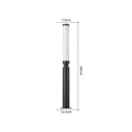 LED Lawn Light 110V 220V Waterproof IP65 Outdoor Simple Modern Street Lamp For Garden Path Landscape Park Courtyard Lighting