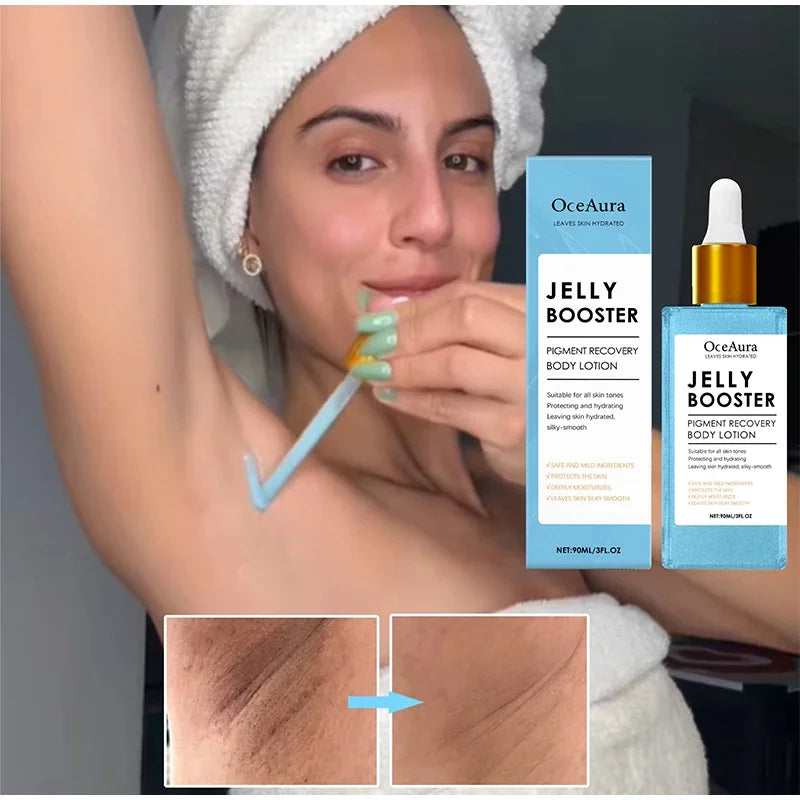 Niacinamide Body Lotion Serum Dark Skin Armpit Lightening Intimate Areas Underarm Bleaching Private Parts Moisturizing Hydrating