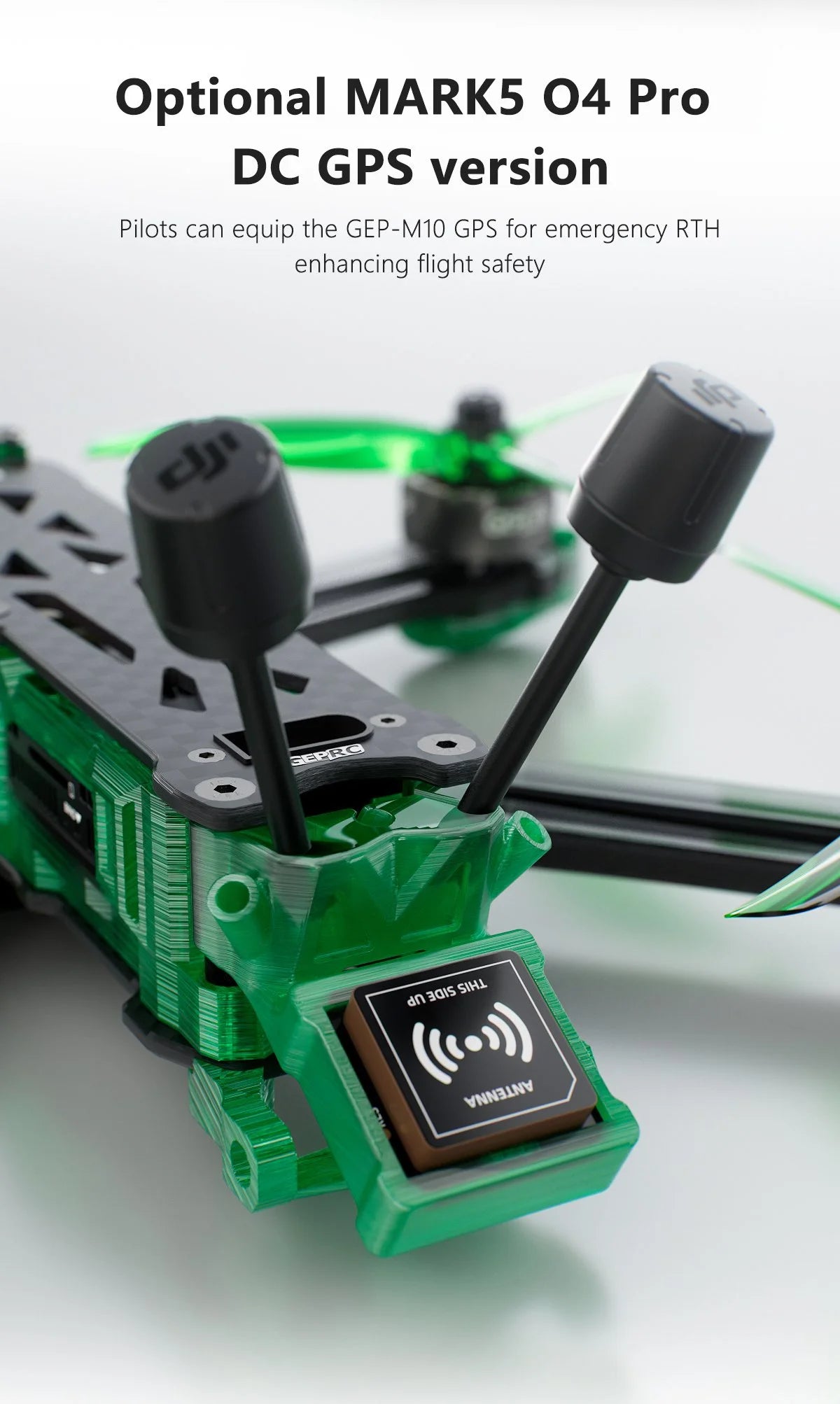 GEPRC Mark5 O4 Pro FPV Drone | High-Performance 6S Brushless System Tidesmit