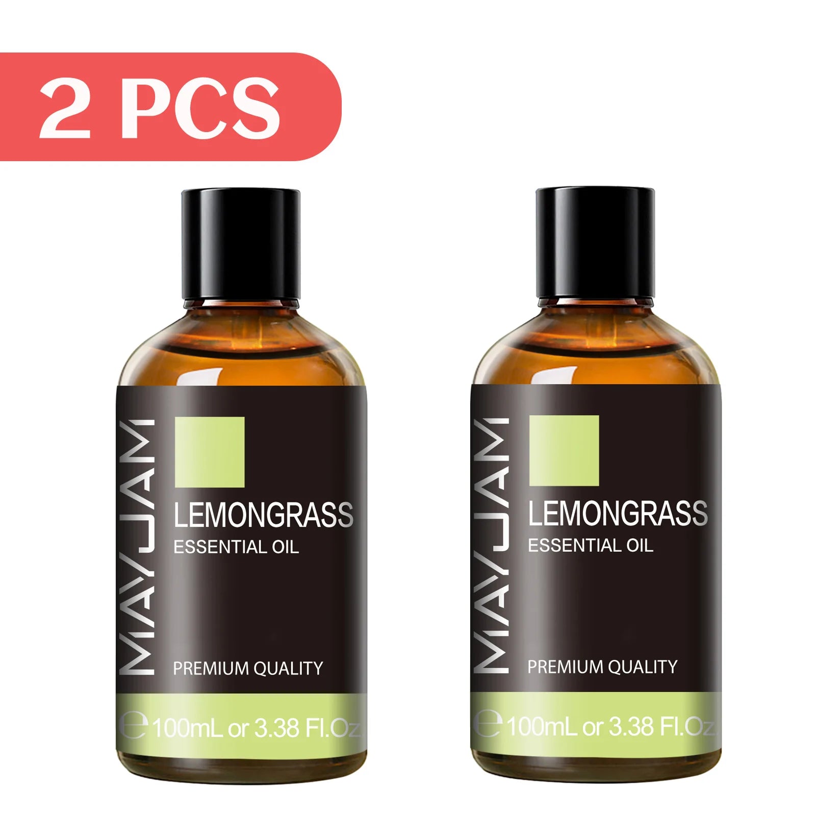 MAYJAM 100ml Pure Natural Essential Oil May Chang Sandalwood Lavender Vanilla Oregano Eucalyptus Oil for Humidifier Diffuser