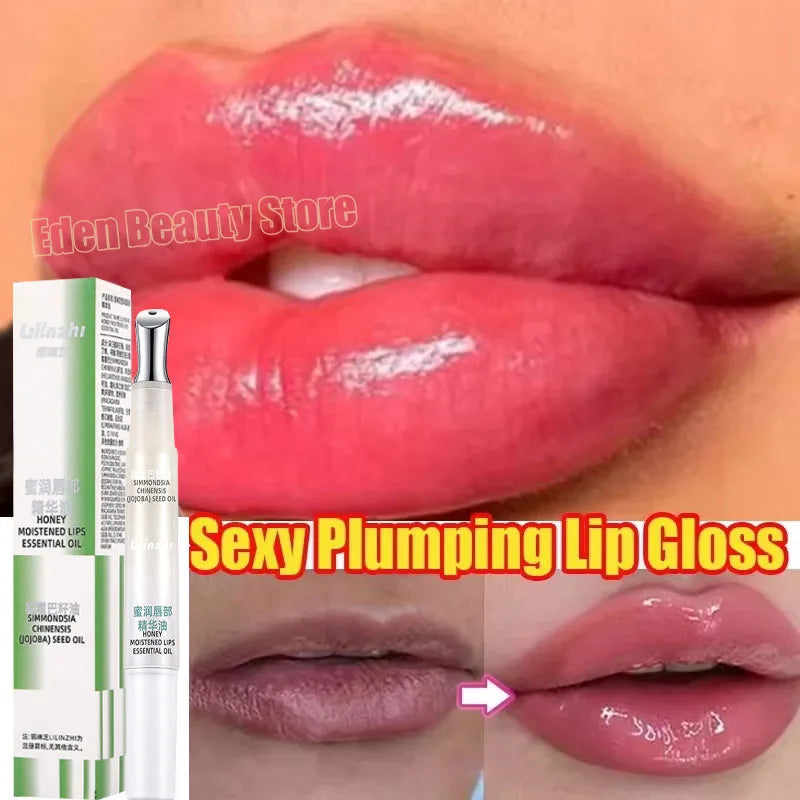 Lip Plumper Oil – Instant Volumizing Gloss for Hydrated Lips Lip Care Tidesmit