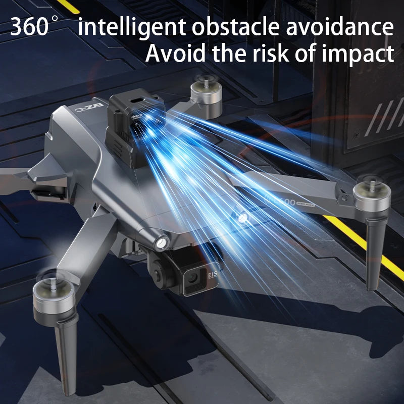 8K FPV Camera Drone with Laser Obstacle Avoidance and 3-Axis Gimbal Tidesmit