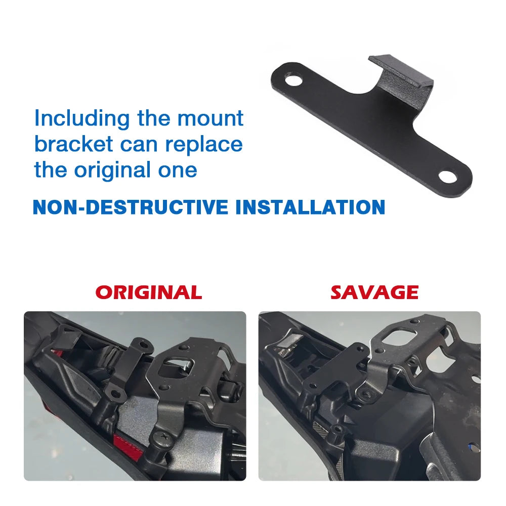 2025 ZX6R ZX25R ZX10RR LED Tail Brake Light Integrated Turn Signal For Kawasaki Ninja ZX-4R ZX-4RR ZX-10R ZX250 ZX400 R/RR ZX636