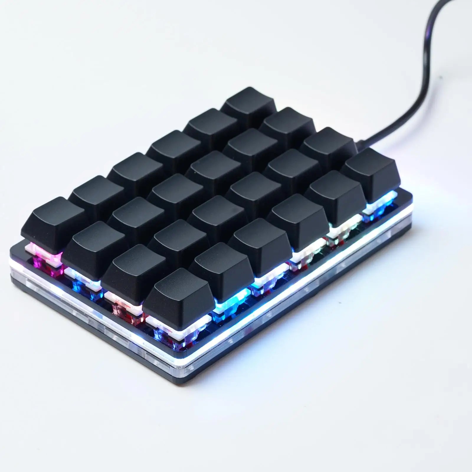 Mini USB Custom Mechanical Keyboard 2/4/6/7/8/9/12/16/24 Keys Gaming Keyboard Sayo Device Shortcut Programmable Keypad Keys New
