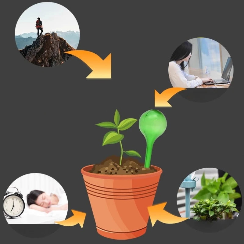 Plant Watering Balls Automatic Self Watering Balls Plastic Balls Garden Waterer Plant Drip Watering Garden Irrigation Supplies