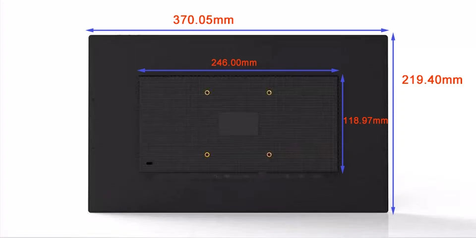 2026 New Slim Edge 15.6" Android POE Tablet Wall Mount Smart Home Control Panel With LED Lights IPS Touch Screen Display
