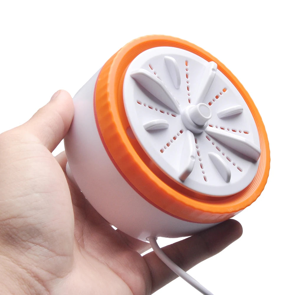 Tidesmit portable USB mini turbo washing machine and ultrasonic dishwasher for travel and home use