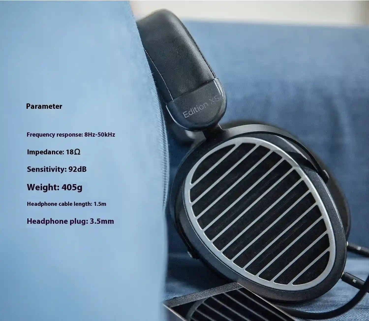Planar Magnetic Open-Back Over-Ear Headphones | Edition XS Tidesmit