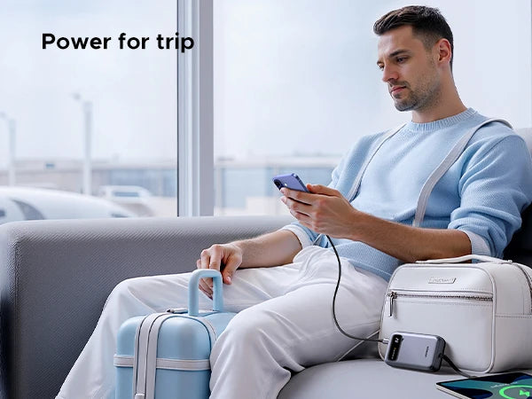 20000mAh Fast Charging Power Bank - Portable 22.5W USB-C Charger Tidesmit