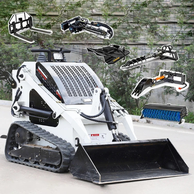 Custom Cheap Mini Skid Steer Loader Manufacturing Mini Skid Steer Loader for Sale