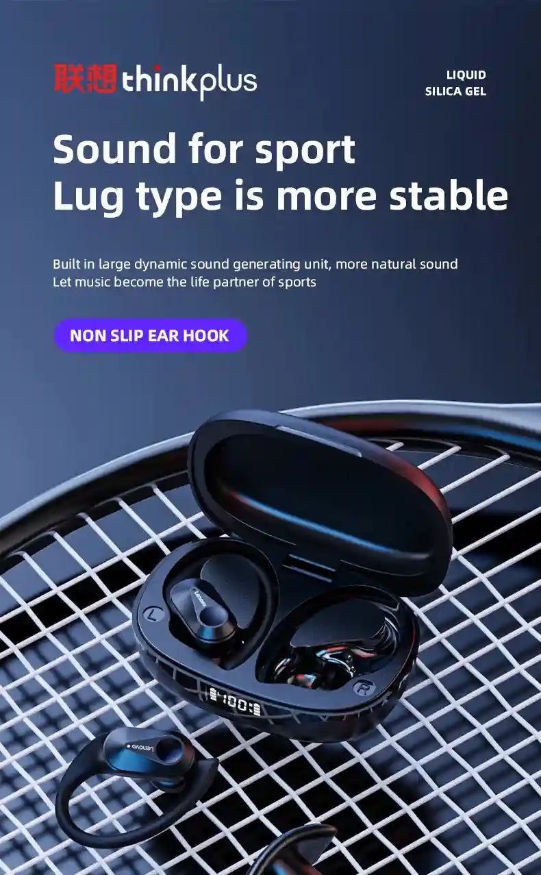 Wireless Bluetooth Sports Earbuds - Waterproof Ear Hook Design Tidesmit