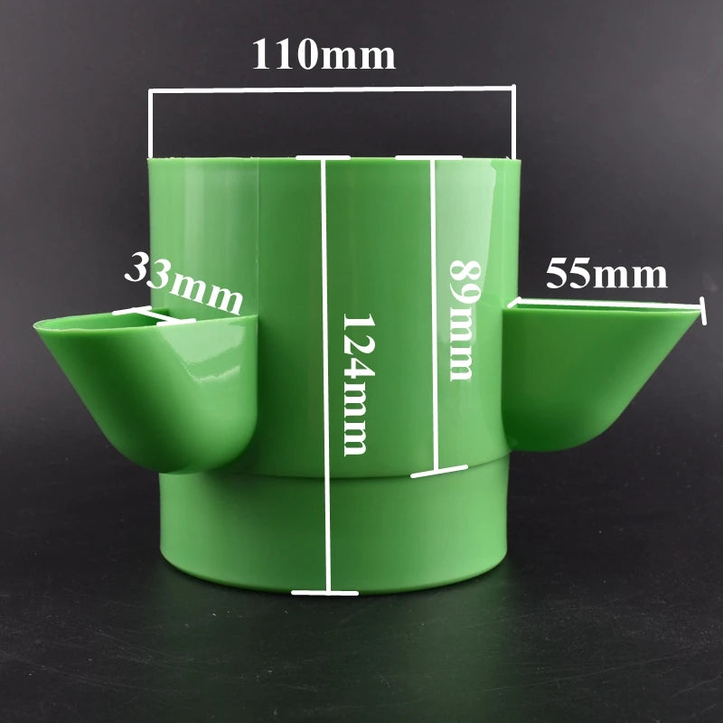 2/3/4/5/6 Tiers Vertical Tower Vegetable Planters Home Garden Balcony Hydroponic Grow System DIY Soilless Culture Planting Pot
