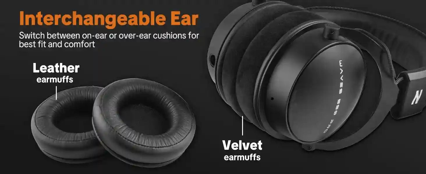 Over-Ear Headphones with Active Noise Cancellation & Mic - W550X Tidesmit