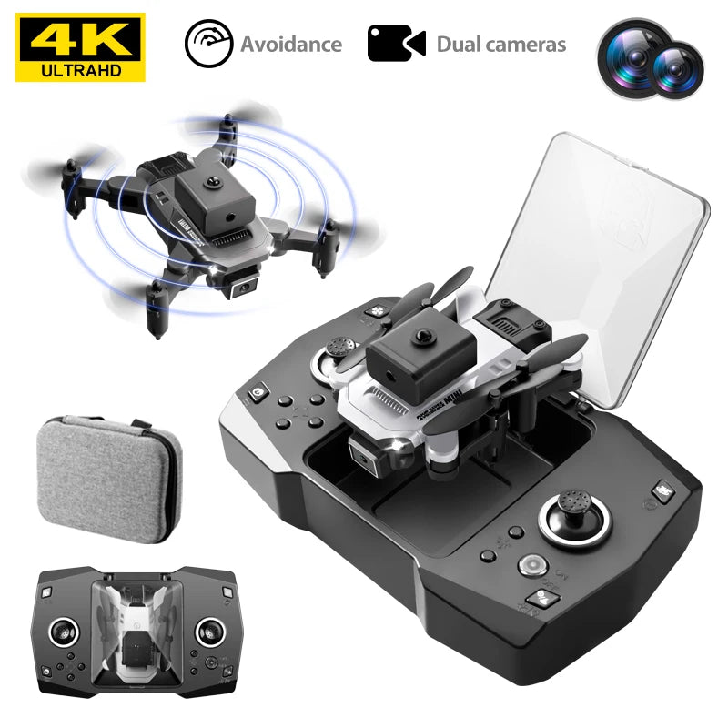 Mini 4K Dual Camera Drone - Foldable Portable RC Quadcopter Tidesmit