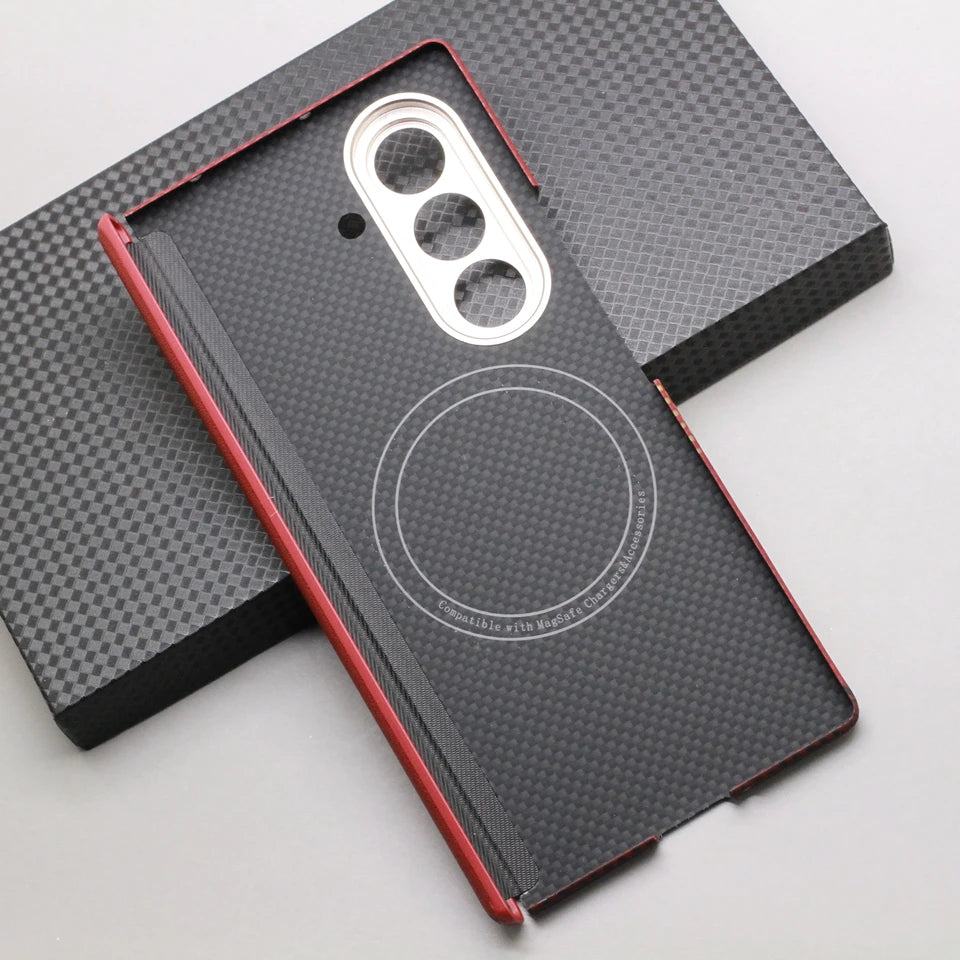 Samsung Galaxy Z Fold 7 Aramid Fiber Case | Slim Shock-Absorbing Cover Tidesmit