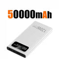 Tidesmit 200000mAh Power Bank - 120W Fast Charging Portable Battery White 50000mah Tidesmit