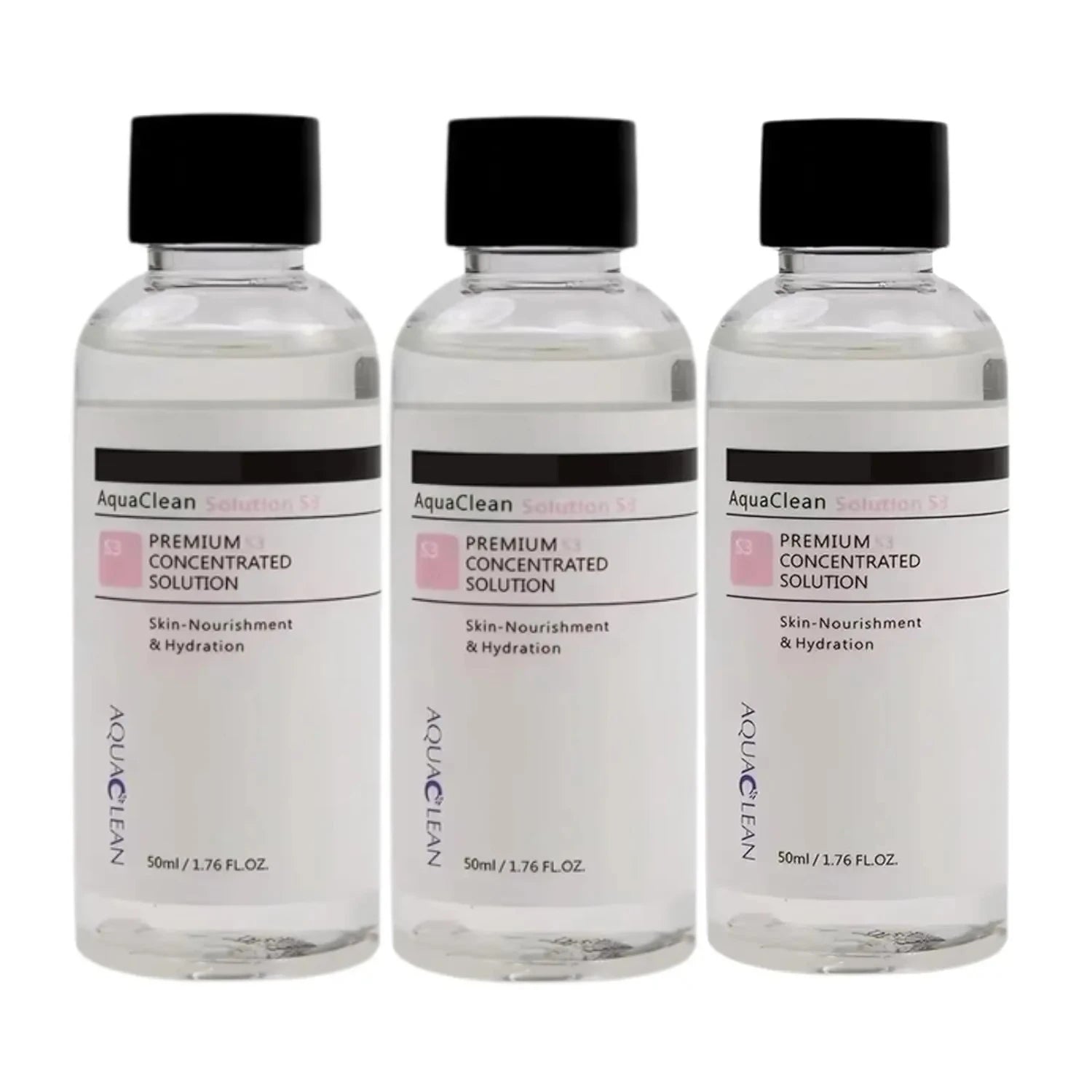 Aqua Peeling Facial Solution - 3 Piece Deep Cleansing Serum Set Scrubs Treatments S3 3 pcs Tidesmit
