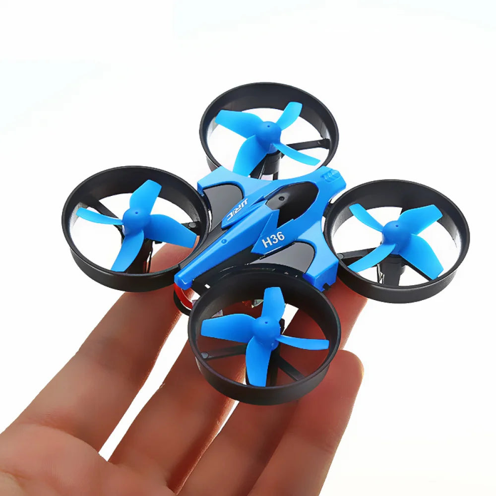 Mini Foldable Drone - 6-Axis Stability 2.4G Toy - Blue/Black Tidesmit
