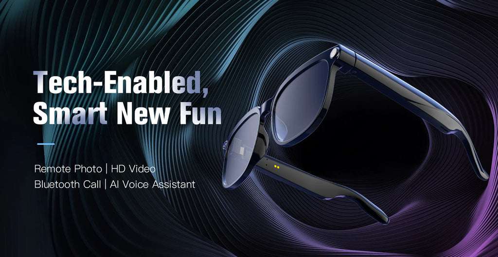 2026 4K 8MP Smart Glasses Men HD Camera 150+Language Translation ChatGPT WIFI Video Recording Bluetooth CallAudio Glasses Women