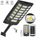 LED Solar Street Lights Outdoor Waterproof 50000LM Wide Angle Solar Light Parking Light Motion Sensor for Security Street Light