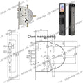 3D Face Real-time Intercom Smart Door Lock Palmar vein Camera Intelligent Fingerprint Password Biometric Electronic Key Unlock