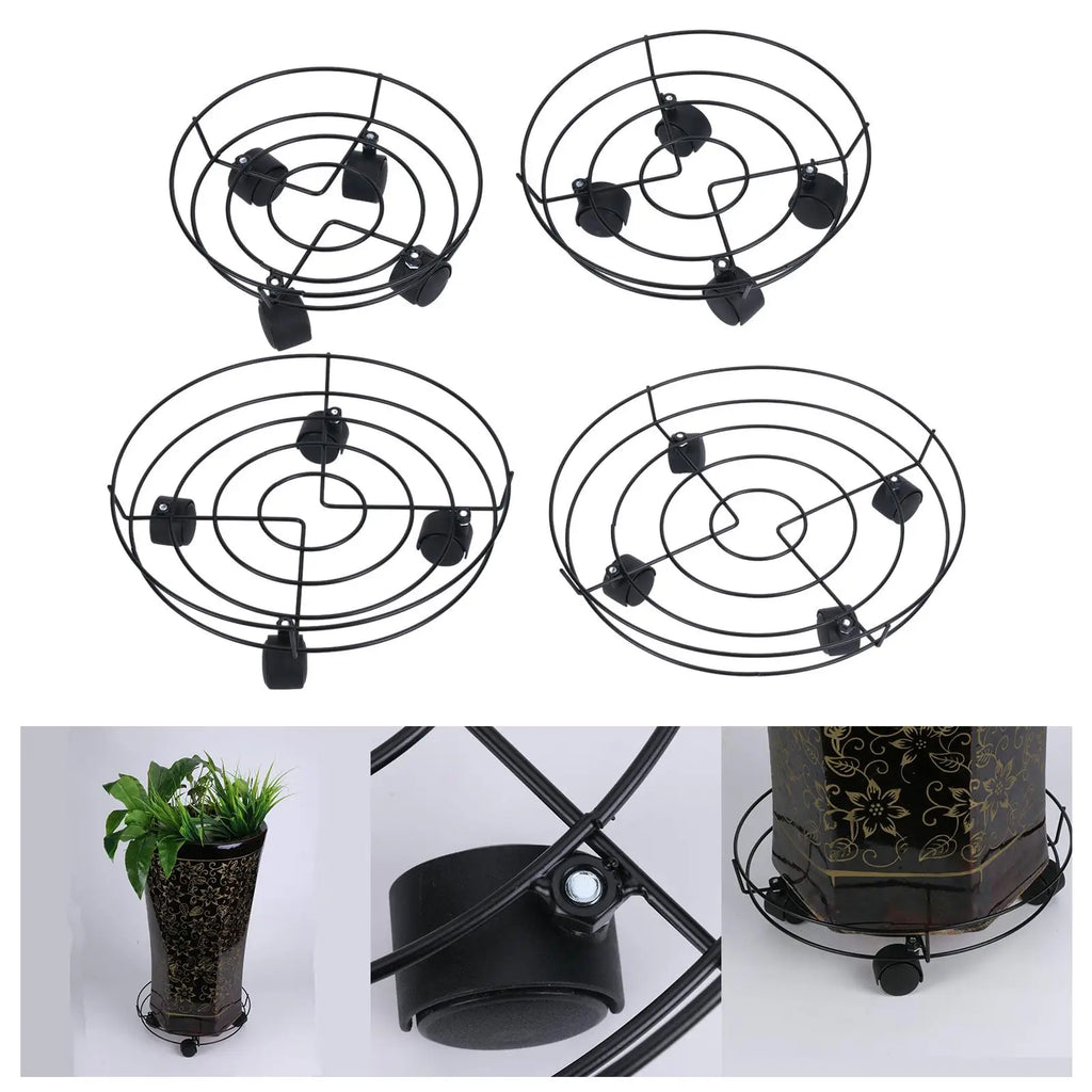Plant Trolley on Wheels Heavy Duty Plant Stand with Wheels for Large Potted Trees Large Pots Plant Pot Indoor Large Vases