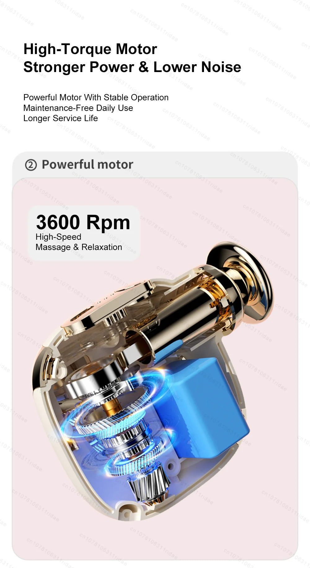 Mini Massage Gun - Portable Deep Tissue Therapy Device by Tidesmit Relaxation Treatment Tidesmit