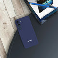Samsung Galaxy S25 FE Liquid Silicone Case – Shock-Absorbing Drop Protection DarkBlue Tidesmit