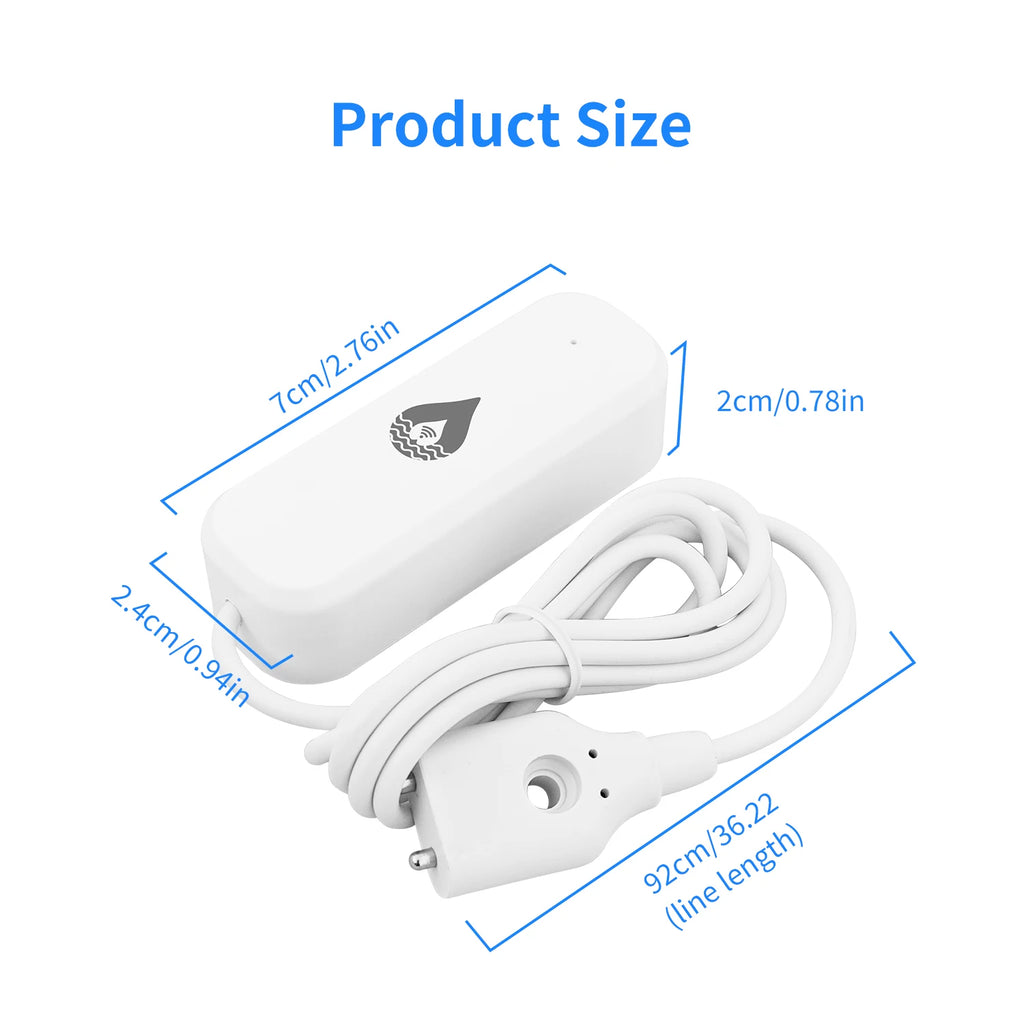 Smart WiFi Water Leak Sensor for Home Security | Tidesmit WiFi Tidesmit