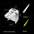 Tidesmit automatic electric dumpling maker machine with rechargeable battery for easy empanada and ravioli pressing